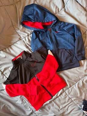 *BUNDLE* Nike Kids Red and Navy Athletic Jackets